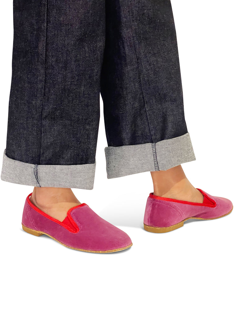 Chaussons en velours