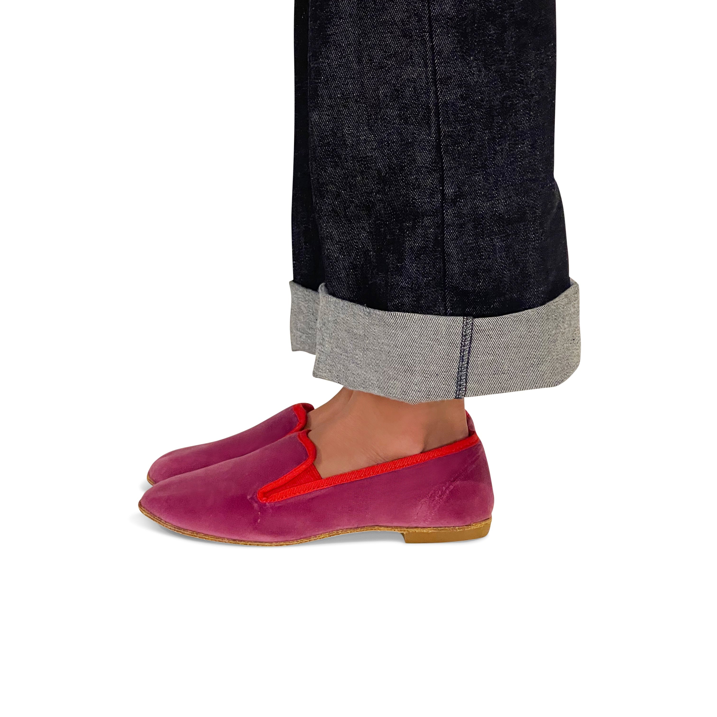 Chaussons en velours