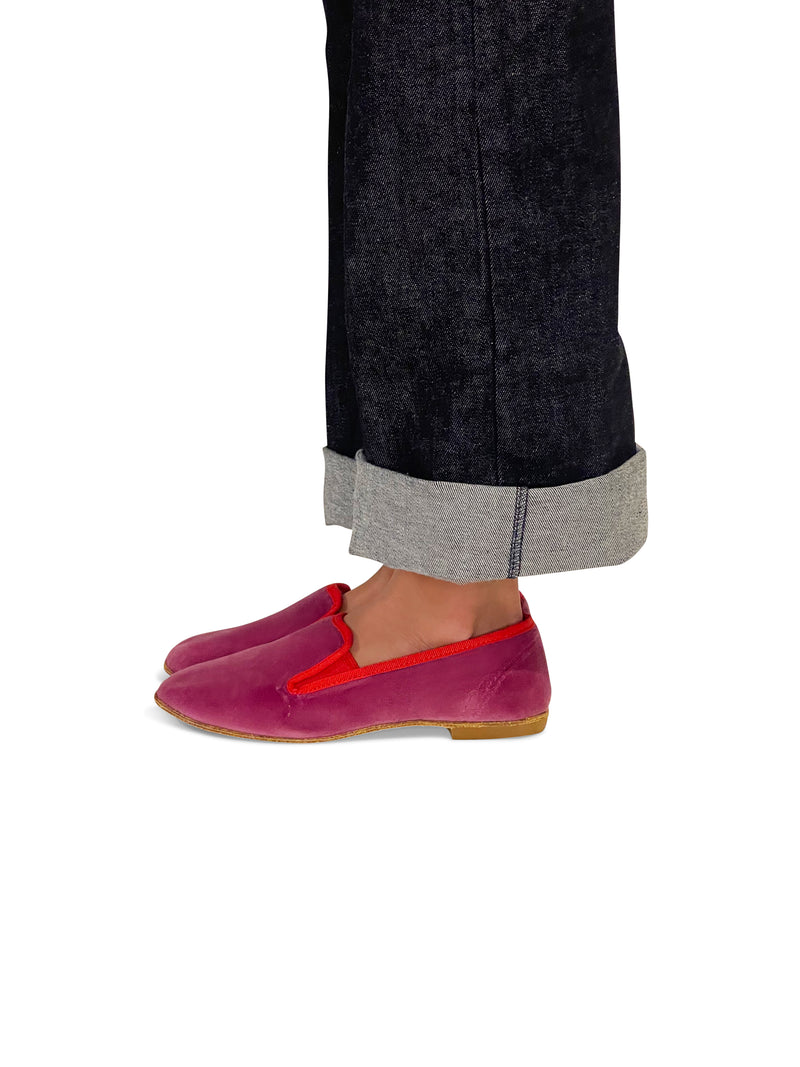 Chaussons en velours