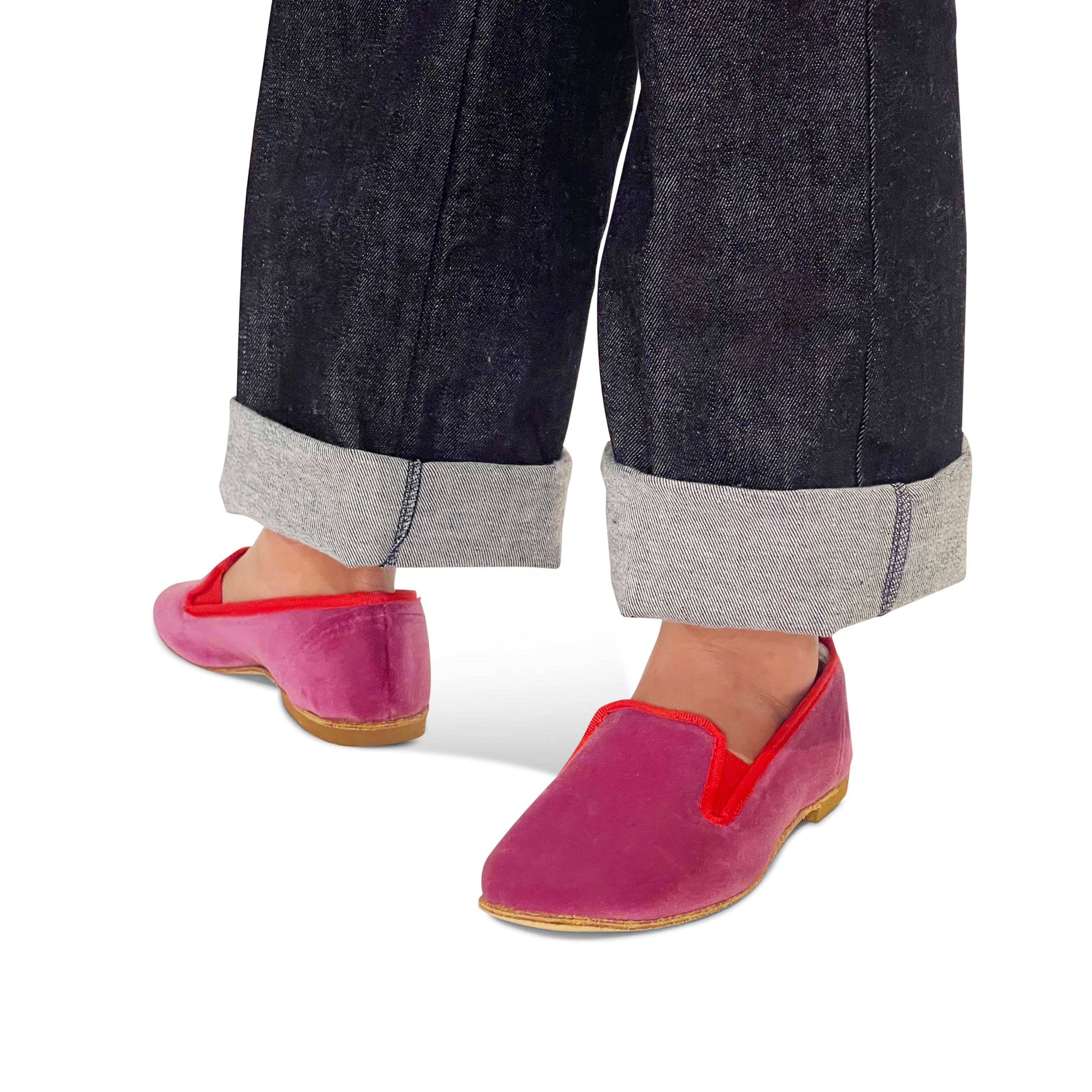 Chaussons en velours