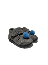Pompon Filz-Hausschuh